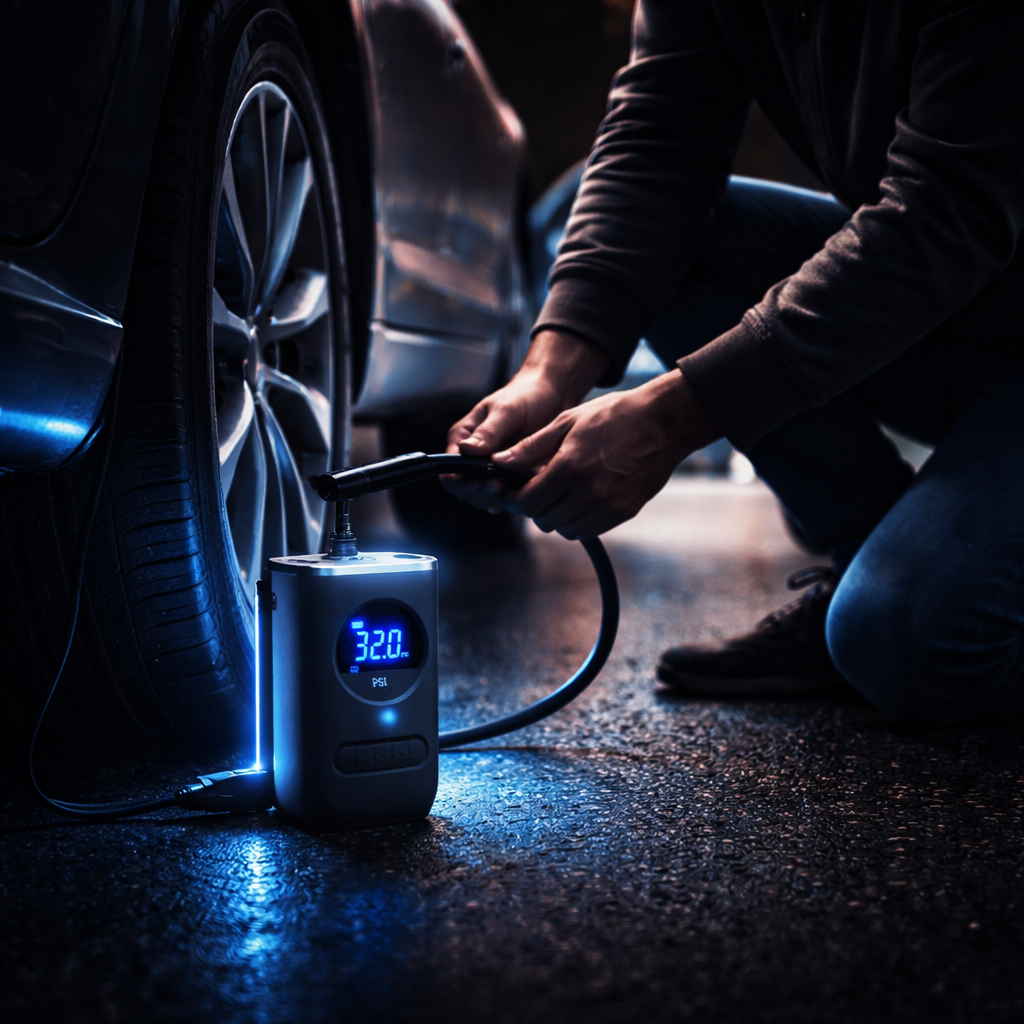 Compresor Portátil Digital