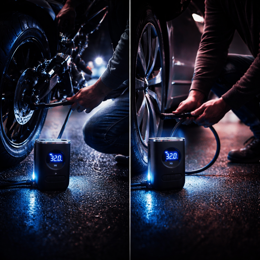 Compresor Portátil Digital